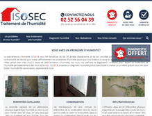 Tablet Screenshot of isosec.fr